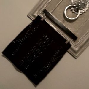 Black rhinestone mini skirt size 2
New 
Rock & Republic